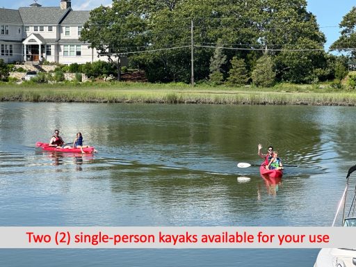 Single-Person Kayaks Provided